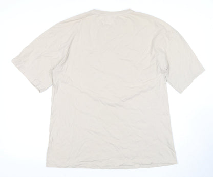 Womens UK Size S Topshop Beige  T-Shirt