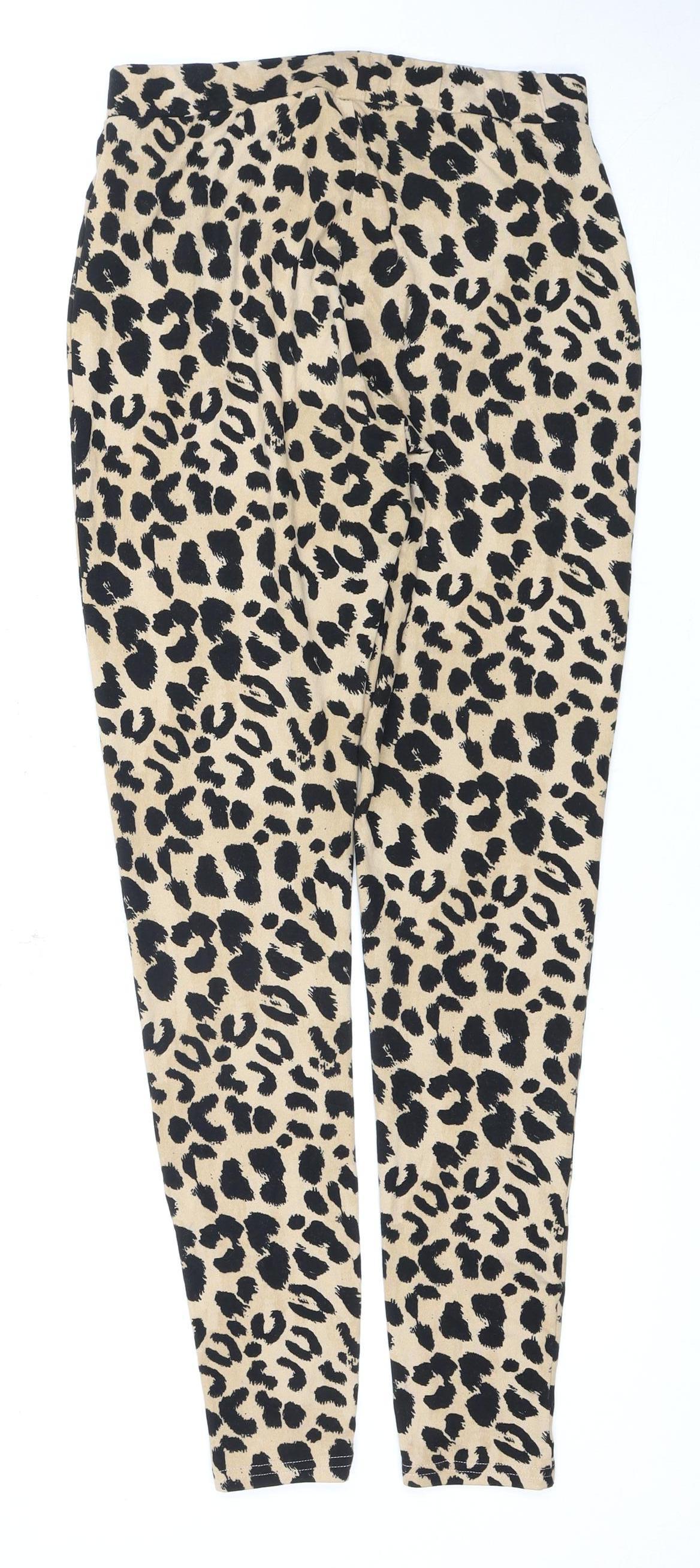 Womens UK Size S New Look  Ankle Beige Leggings