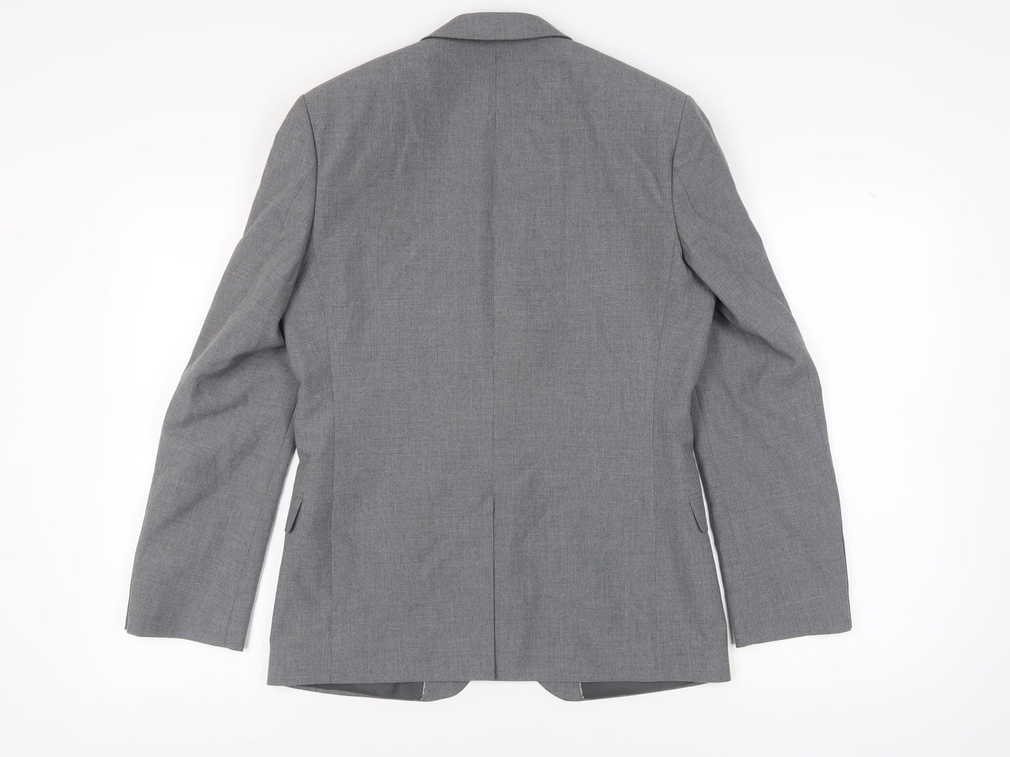 Mens UK Size 38 Red Herring Regular Grey Suit Jacket