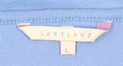 Womens UK Size L Lakeland Blue  T-Shirt