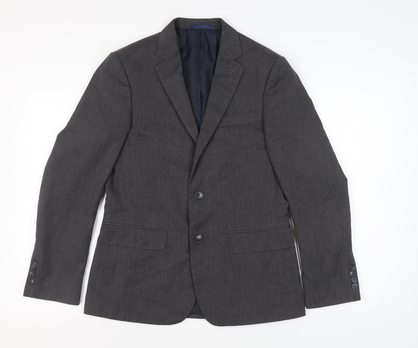 Mens UK Size 38 Marks and Spencer Regular Grey Suit Jacket