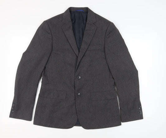 Mens UK Size 38 Marks and Spencer Regular Grey Suit Jacket
