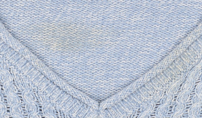 Womens UK Size M ISLE Blue Pullover Jumper