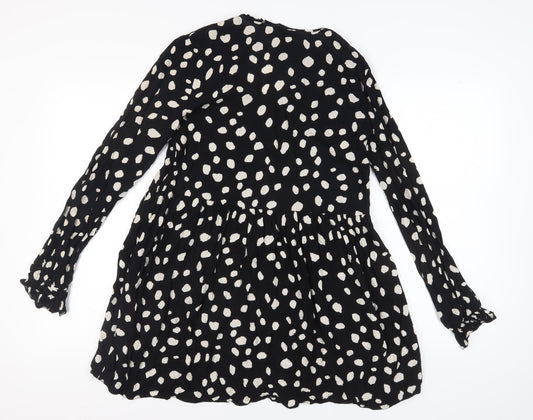 Collusion Women’s Black Polka Dot Dress Size 12