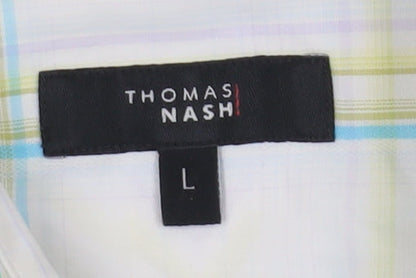 Thomas Nash Men's L Multicoloured Check Shirt
