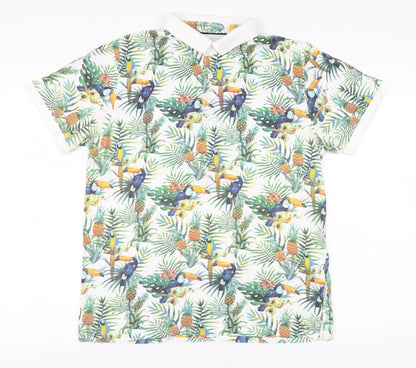 Peter Werth Men's Multicoloured Tropical Polo L