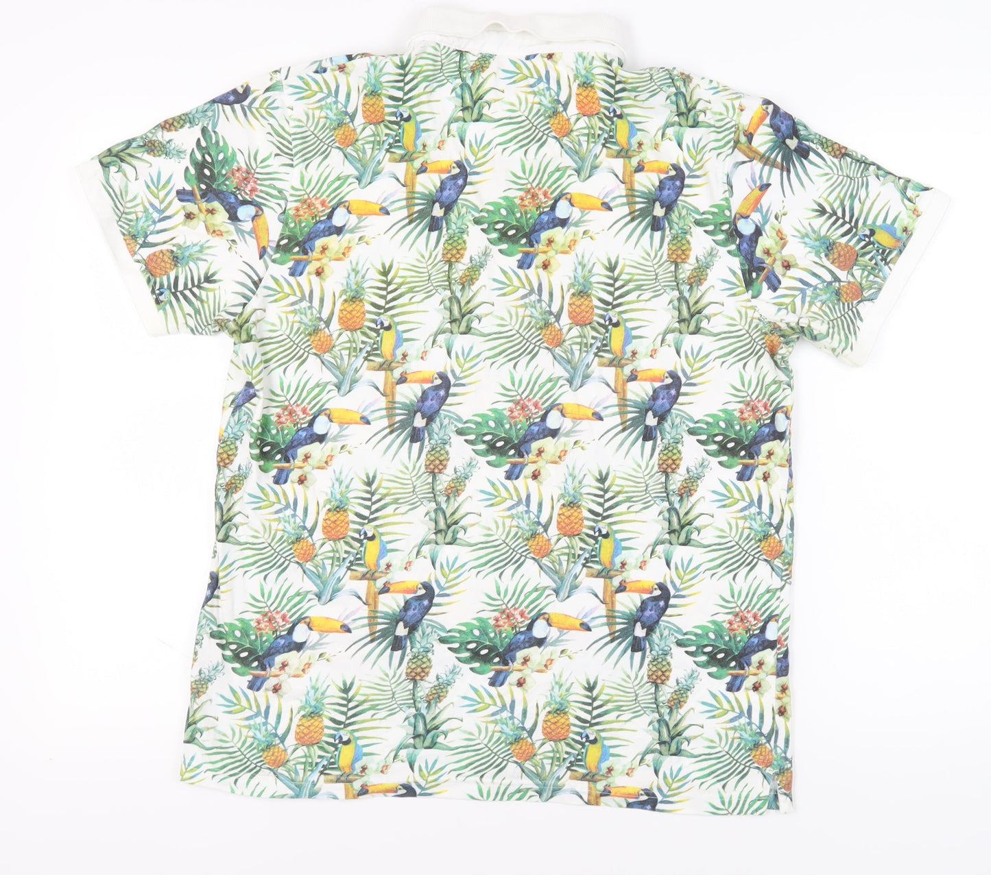 Peter Werth Men's Multicoloured Tropical Polo L