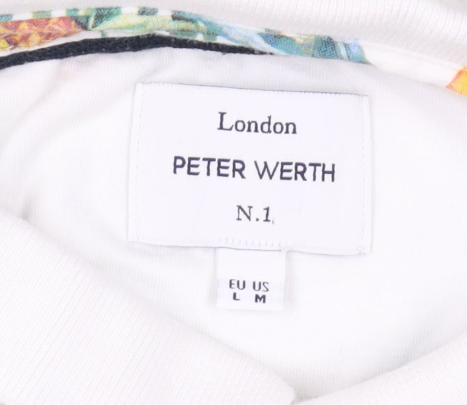 Peter Werth Men's Multicoloured Tropical Polo L