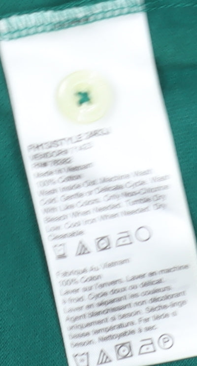 Timberland Men's Green Polo XL Regular Fit