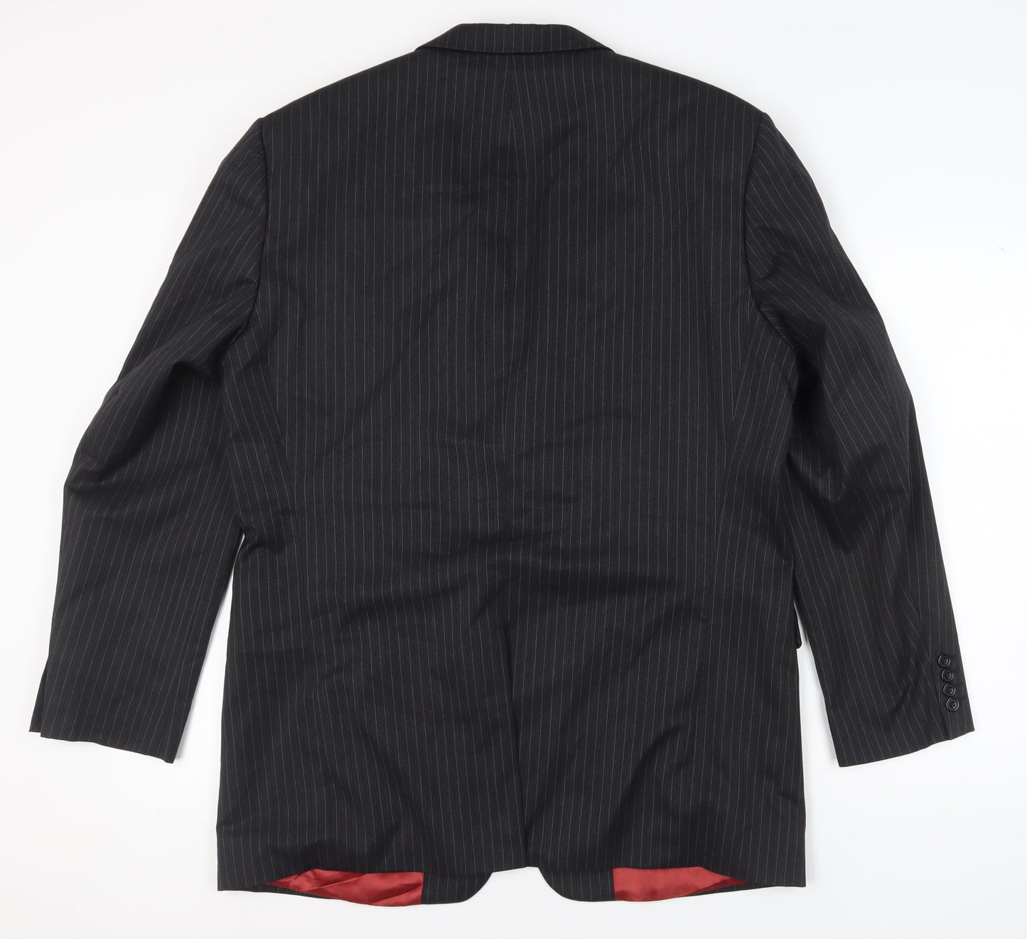Mens UK Size 44 Scott & Taylor Regular Black Suit Jacket