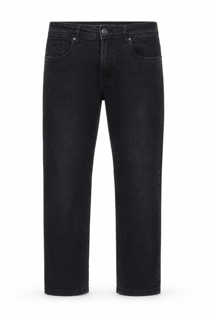 Mens UK Size 32 Tokyo Laundry Slim Fit Straight Black Jeans
