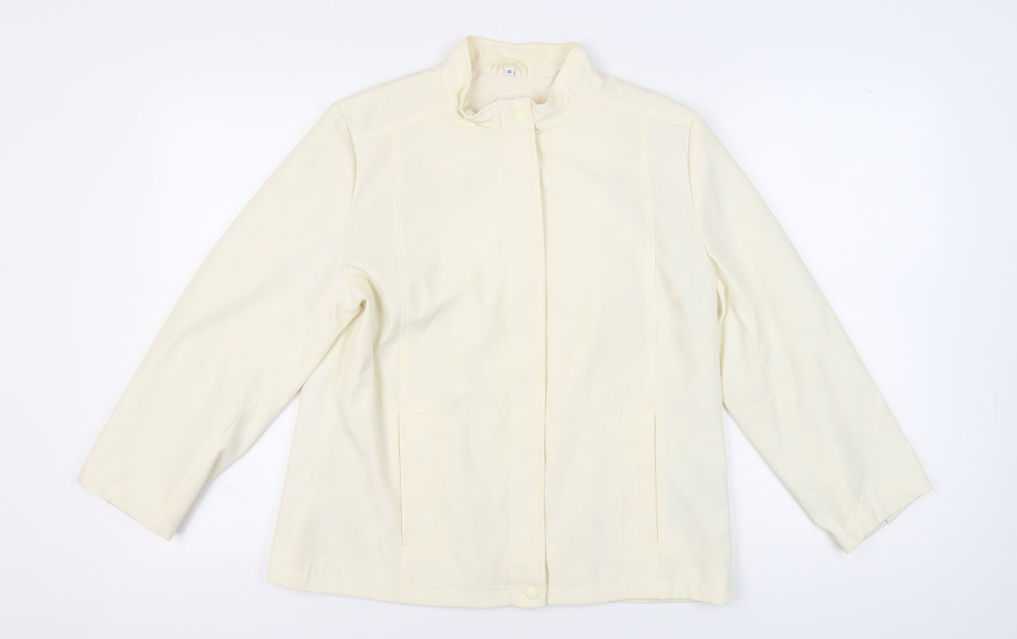 Womens UK Size 14 Klass Collection Ivory Basic Jacket