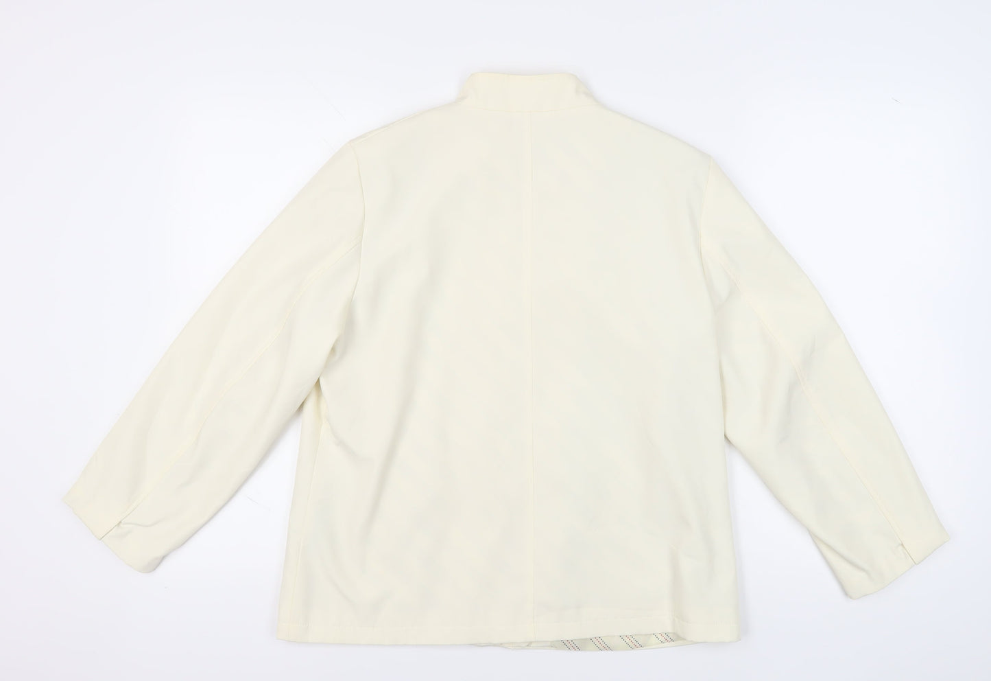 Womens UK Size 14 Klass Collection Ivory Basic Jacket