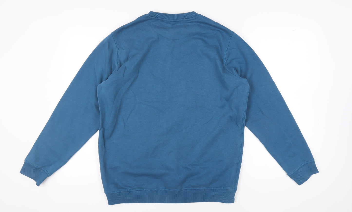 Mens UK Size L James Pringle Blue Pullover Sweatshirt
