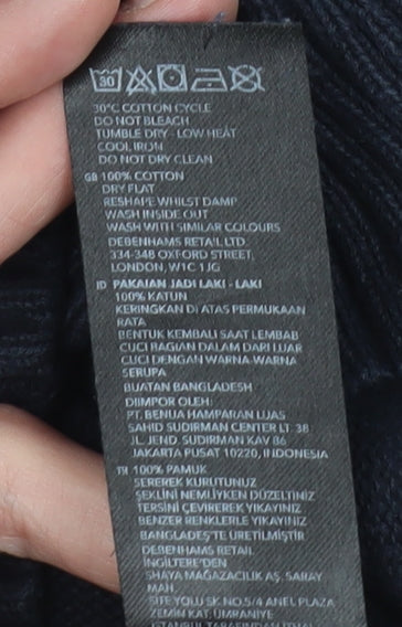 Maine New England Men's Black Medium Pullover Jumper