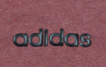 Mens UK Size L adidas Red  T-Shirt