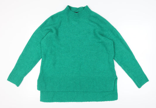 Womens UK Size M VERO MODA Green Pullover Jumper