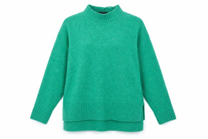 Womens UK Size M VERO MODA Green Pullover Jumper