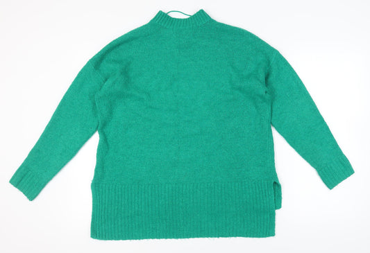 Womens UK Size M VERO MODA Green Pullover Jumper