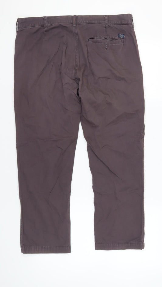 Marks and Spencer Men's Brown Chino Trousers L