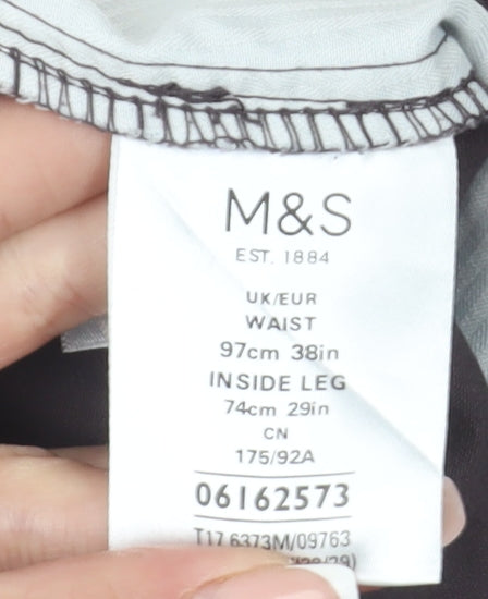 Marks and Spencer Men's Brown Chino Trousers L