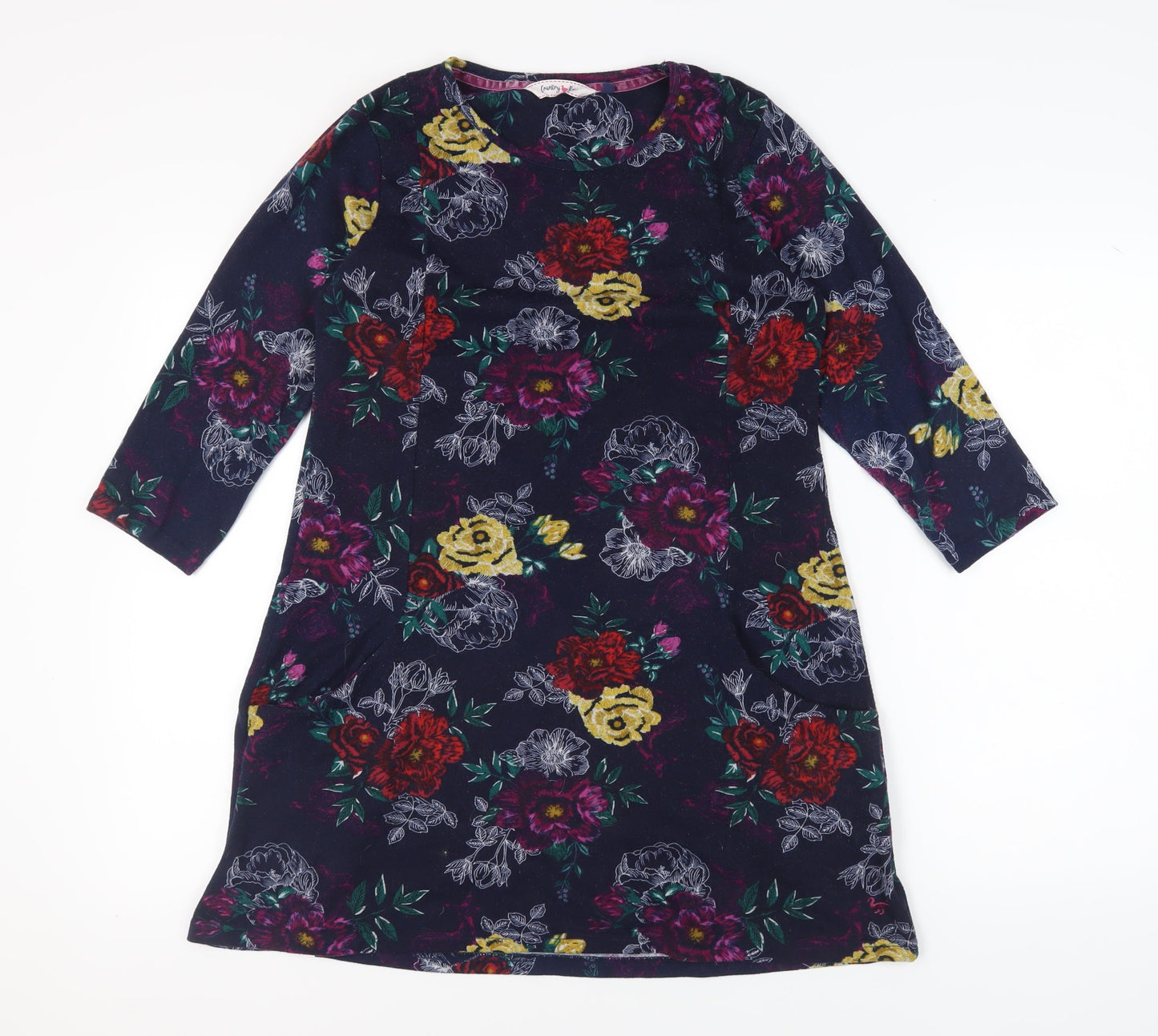 Country Rose Womens Multicoloured Floral Dress Size S