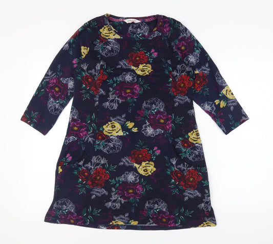 Country Rose Womens Multicoloured Floral Dress Size S