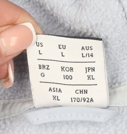 New Balance Women's Blue Puffer Jacket, Size L