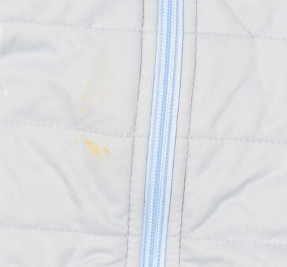 New Balance Women's Blue Puffer Jacket, Size L