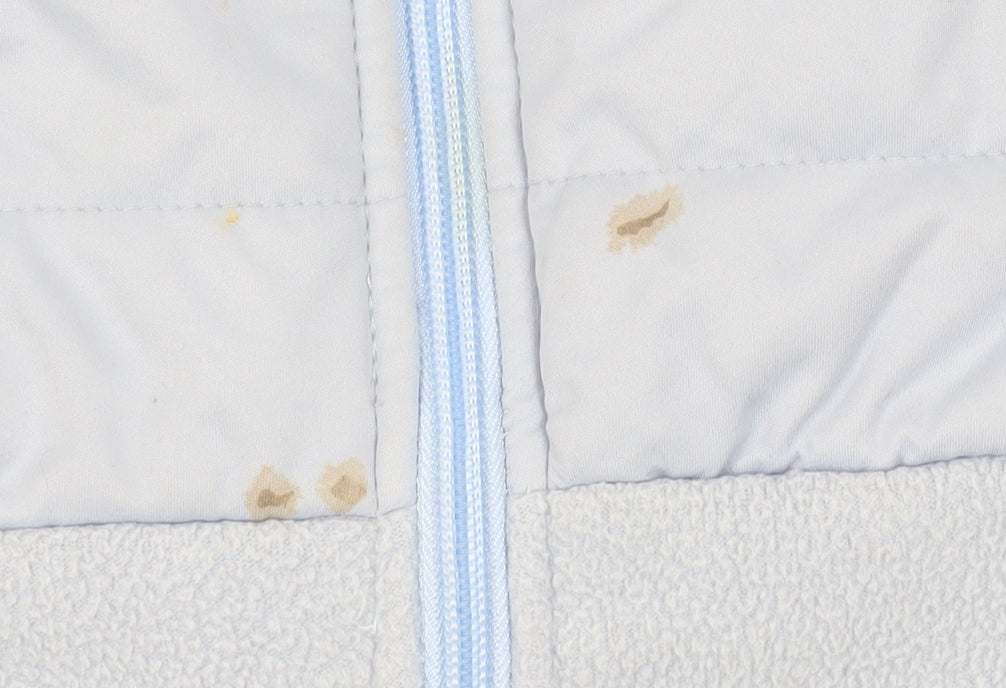 New Balance Women's Blue Puffer Jacket, Size L