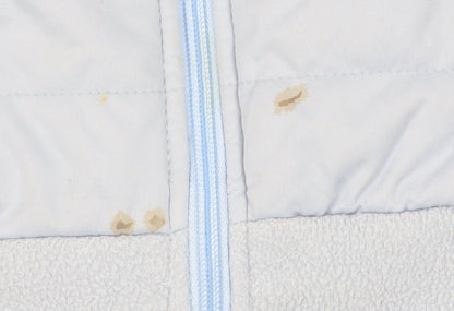 New Balance Women's Blue Puffer Jacket, Size L