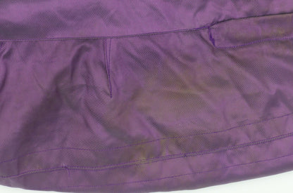 Trespass Girls Purple Ski Snowsuit 11-12 Yrs Full Zip Hooded