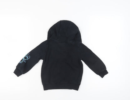 Paw Patrol Boys' Black Hoodie 2-3 Years - Cartoon Style