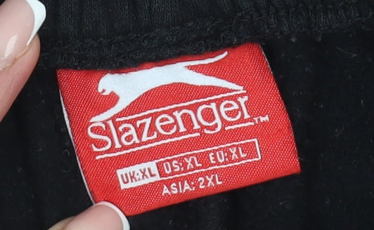 Slazenger Men's Black XL Sweatpants, New with Tags