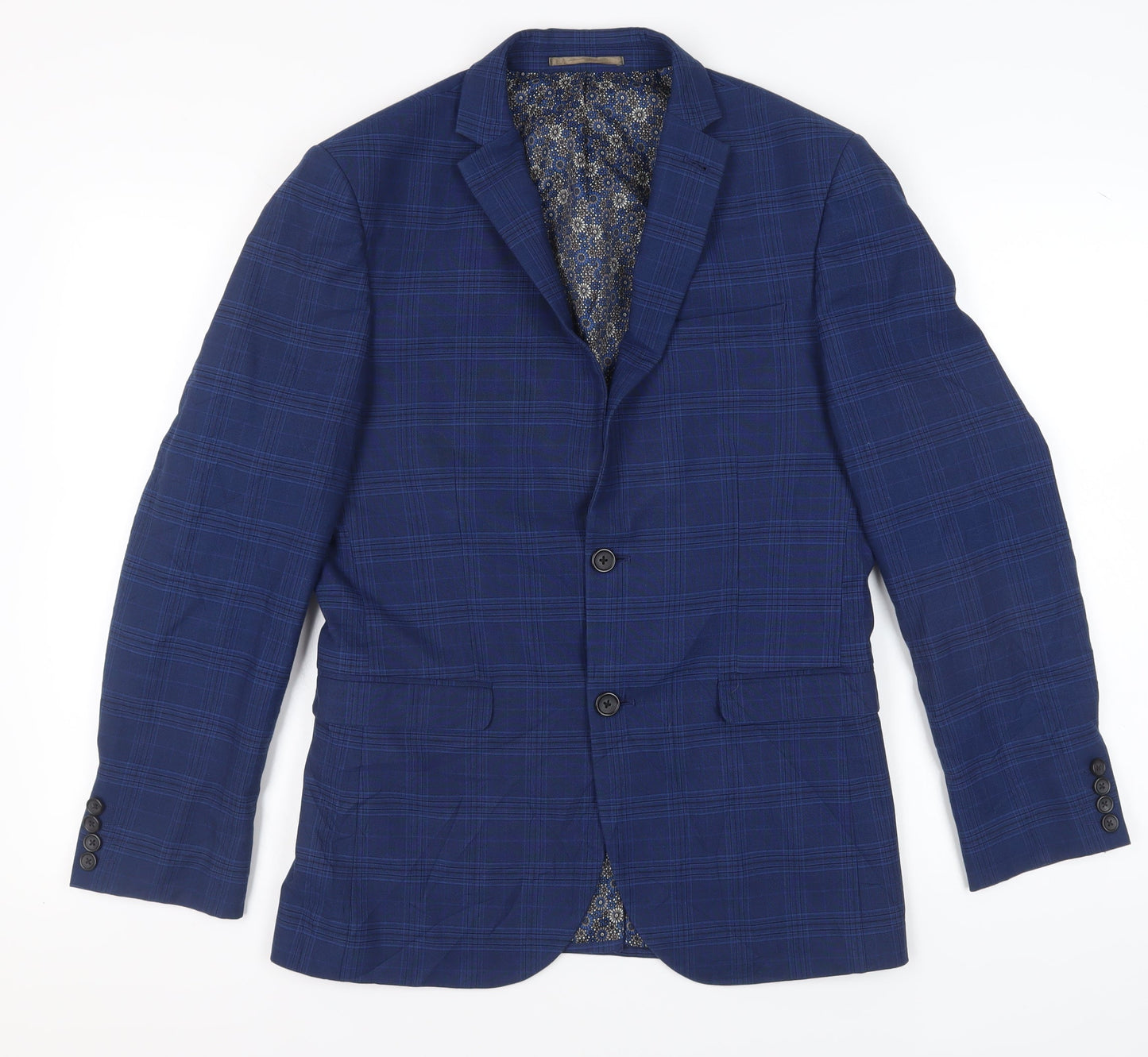 Mens UK Size 38 NEXT Regular Blue Suit Jacket