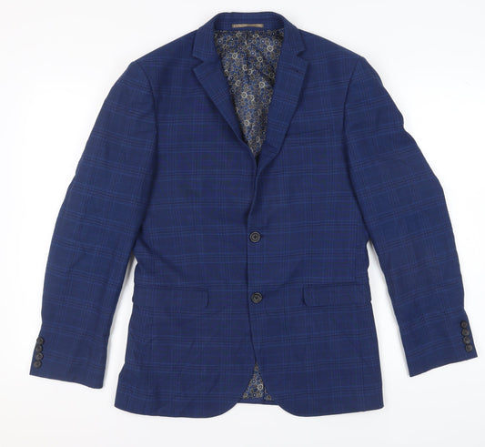 Mens UK Size 38 NEXT Regular Blue Suit Jacket