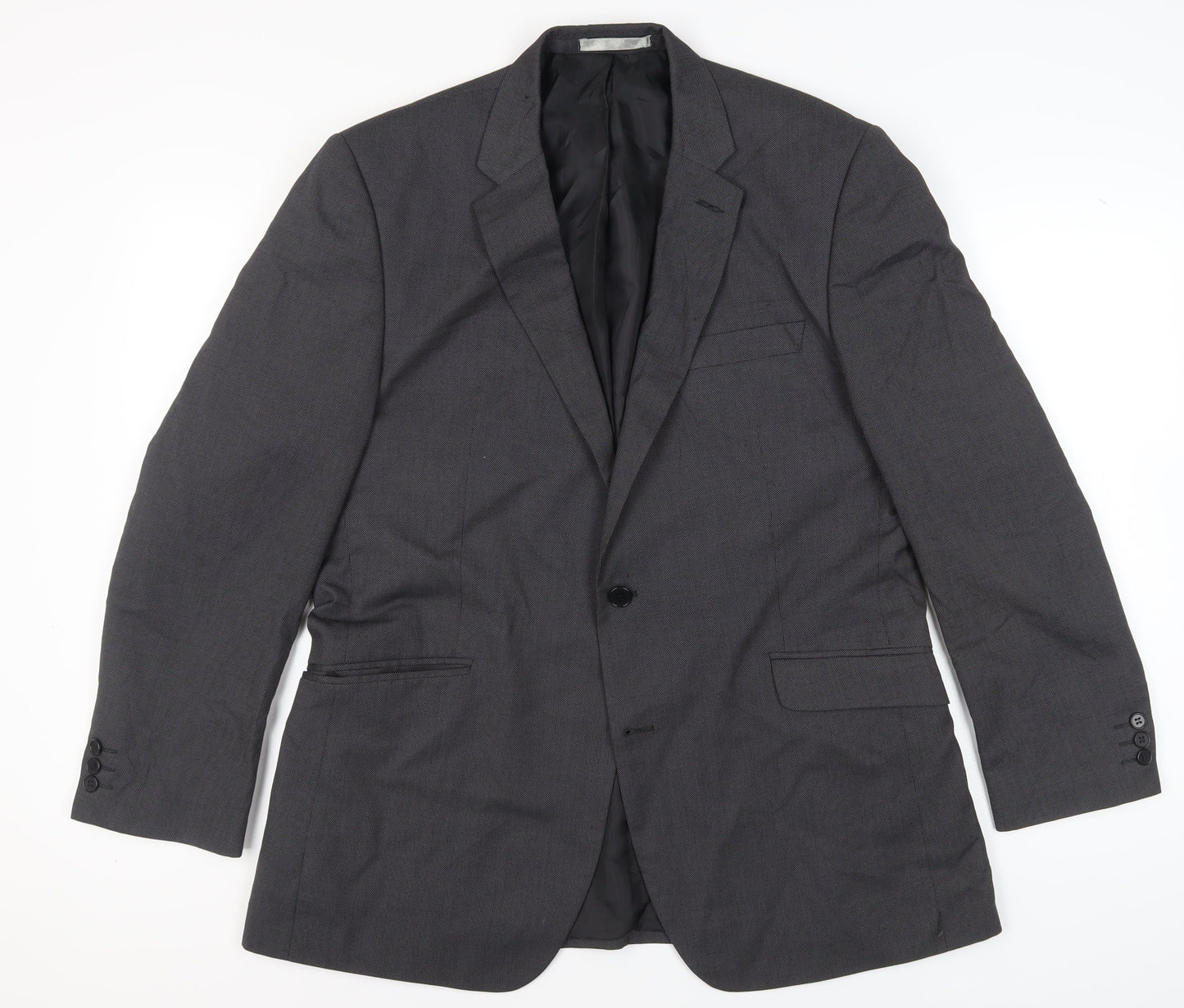 Burton Men's Grey Blazer Jacket 44R Regular Fit