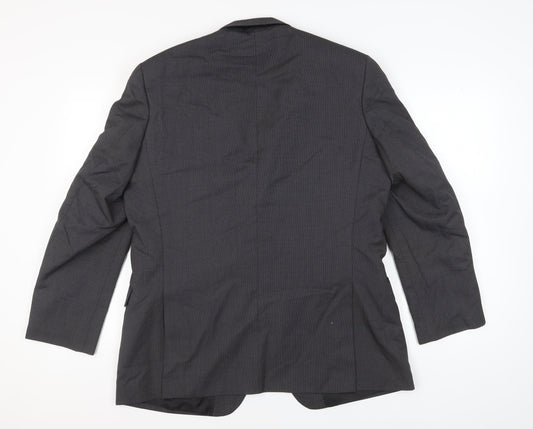Burton Men's Grey Blazer Jacket 44R Regular Fit