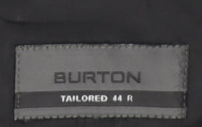 Burton Men's Grey Blazer Jacket 44R Regular Fit