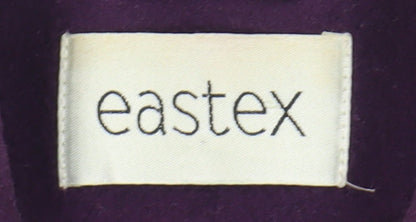 Womens UK Size 10 Eastex Purple Overcoat