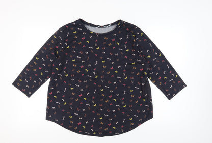 Womens UK Size 16 Pebble Bay Multicoloured Basic Blouse