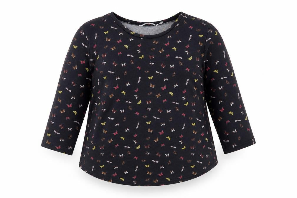 Womens UK Size 16 Pebble Bay Multicoloured Basic Blouse