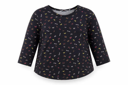 Womens UK Size 16 Pebble Bay Multicoloured Basic Blouse