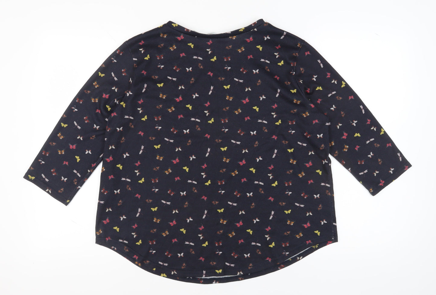 Womens UK Size 16 Pebble Bay Multicoloured Basic Blouse