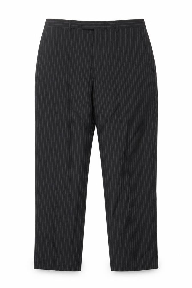 Mens UK Size 34S Austin Reed Slim Fit BusinessFormal Black Trousers