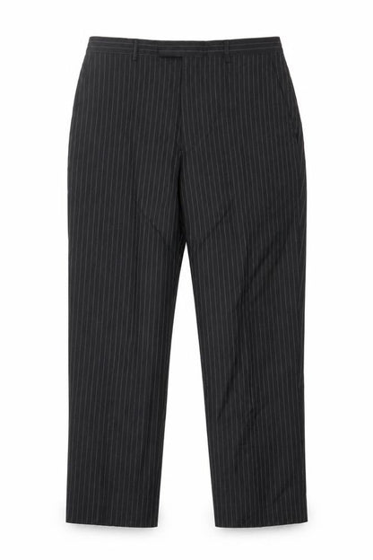 Mens UK Size 34S Austin Reed Slim Fit BusinessFormal Black Trousers