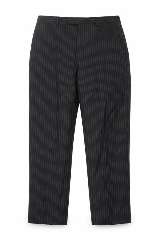 Mens UK Size 34S Austin Reed Slim Fit BusinessFormal Black Trousers