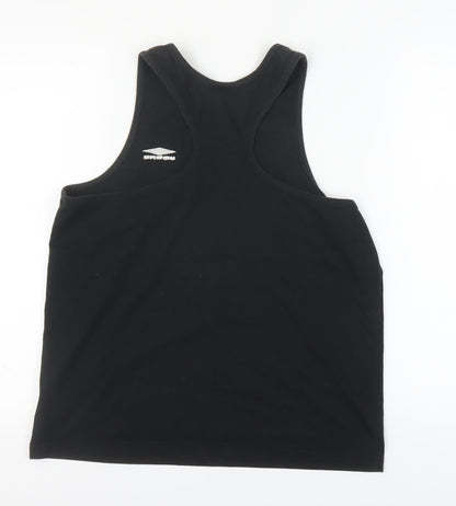 Umbro Men's Black L Tank Top for Gym