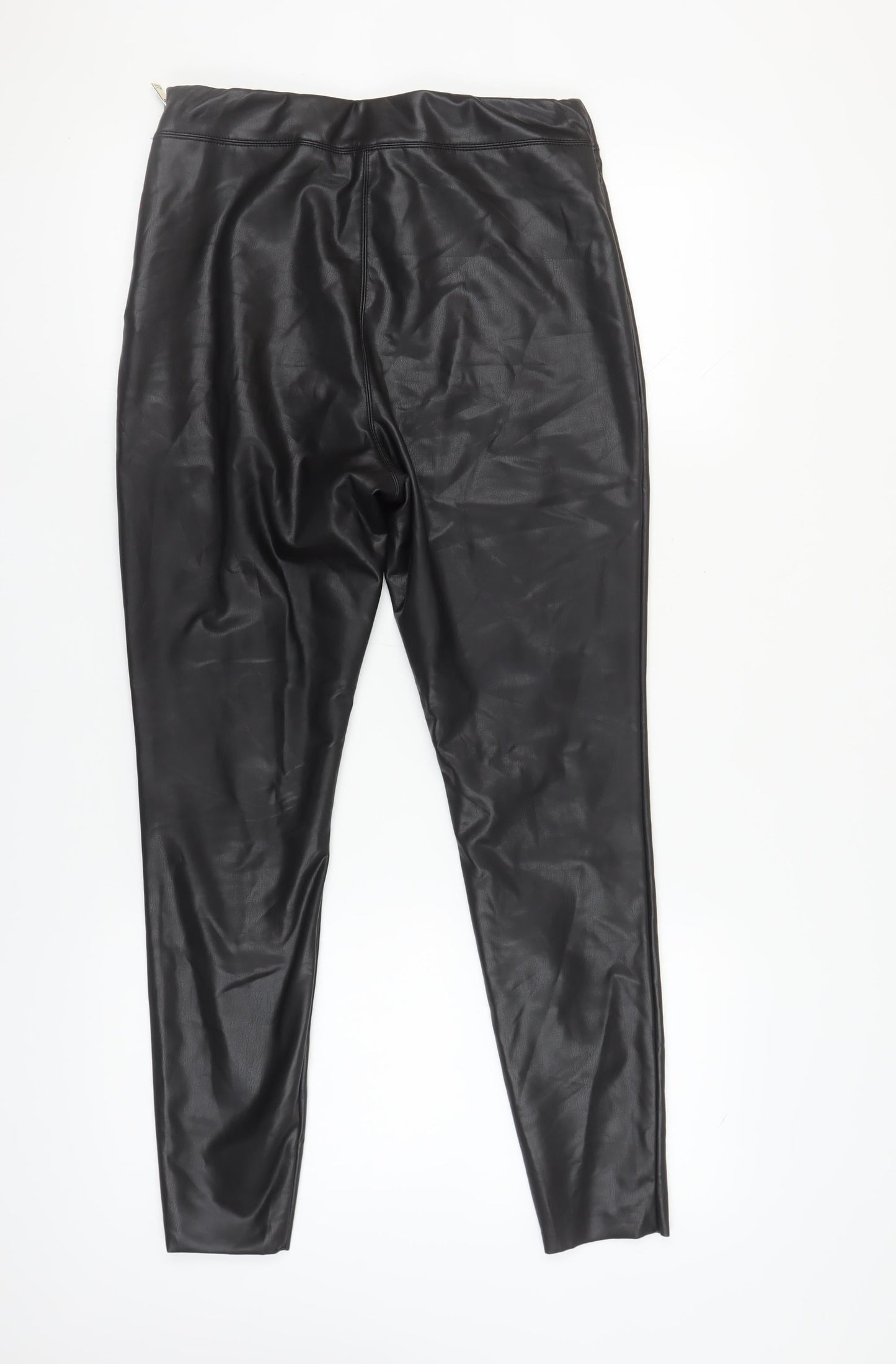 Womens UK Size 12 River Island   Black Leggings
