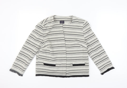 Marks and Spencer Women's Striped Blazer Size 12